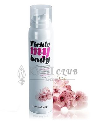 Массажная пена Love To Love TICKLE MY BODY Cherry Blossom (150 мл) увлажняющая 101863 фото