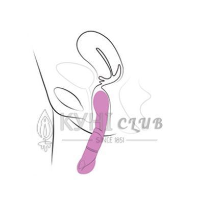 Вібратор Adrien Lastic Nyx 2.0 стимуляція точки G і входу в піхву, що перезаряджається 103988 фото