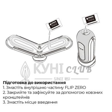 Вібромастурбатор Tenga Flip Zero Electronic Vibration White, змінна інтенсивність, розкладний 100105 фото