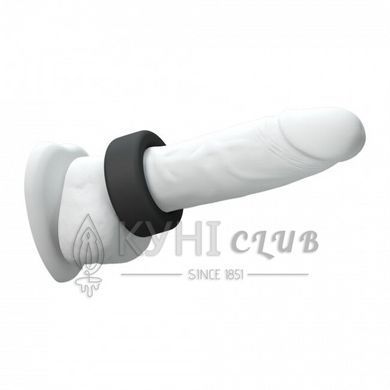 Эрекционное кольцо широкое Love To Love COOL RING - BLACK ONYX 103007 фото