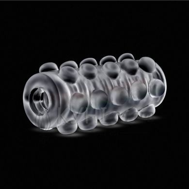 Мастурбатор Blush Rize &ndash; Swich Glow in the Dark Masturbator Clear, двосторонній, світиться в темряві 106846 фото