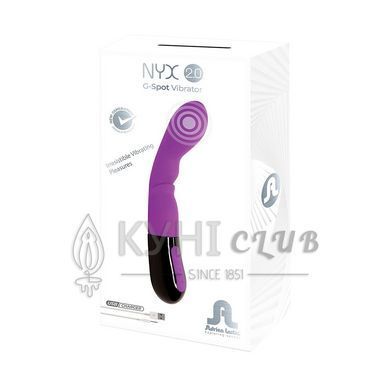 Вібратор Adrien Lastic Nyx 2.0 стимуляція точки G і входу в піхву, що перезаряджається 103988 фото