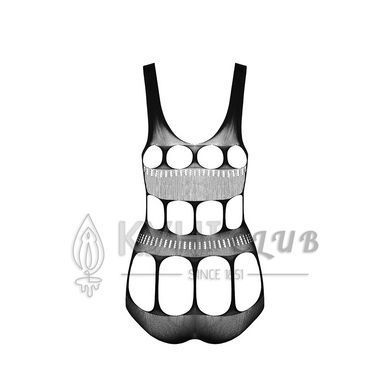 Сексуальний боді з вирізами Passion BS083 black 102596 фото
