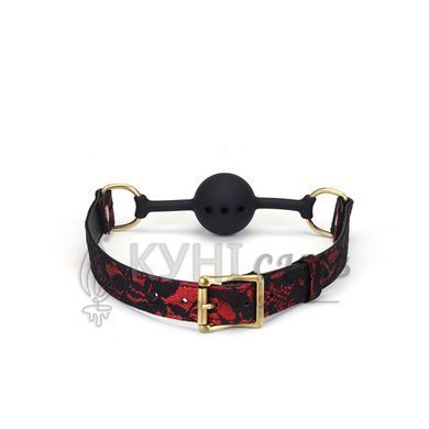Повітропроникний кляп Liebe Seele Victorian Garden Ball Gag 107472 фото