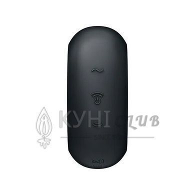 Вакуумний стимулятор із вібрацією Satisfyer Pro To Go 3 Black 105048 фото