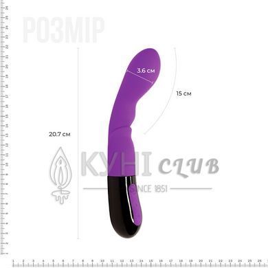 Вібратор Adrien Lastic Nyx 2.0 стимуляція точки G і входу в піхву, що перезаряджається 103988 фото
