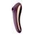 Вакуумный стимулятор с вибрацией Satisfyer Dual Kiss Wine Red 104080 фото