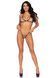 Еротичний комплект зі стразами Leg Avenue Catch Me Rhinestone set, трусики та бра, one size 105904 фото 3
