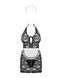 Еротичний костюм покоївки Obsessive Servgirl costume S/M, халат, стрінги, фартух, обруч 105853 фото 3
