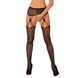 Еротичні колготки-бодістокінг Obsessive Garter stockings S821 S/M/L 106125 фото 1