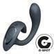 Вагінально-кліторальний вібратор Satisfyer G for Goddess 1 Dark Grey, 2 мотори 109877 фото 1