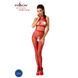 Бодістокінг Passion BS048 red, комбінезон, імітація колгот та відкритого топа 109415 фото 2