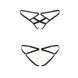 Трусики зі стреп Passion Exclusive NICKY THONG XXL/XXXL, black 105625 фото 3