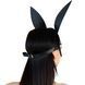 Кожаная маска Зайки Art of Sex - Bunny mask, цвет Черный 107659 фото 2