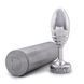 Металева анальна пробка DOXY Butt Plug RIBBED, ребриста, діаметр 3,3 см 105945 фото 4