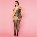 Сетчатый бодистокинг JSY &laquo;Любовница Зоуи&raquo; Plus Size Новинки, Black, имитация чулков, доступ 106419 фото 5