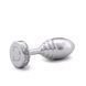 Металева анальна пробка DOXY Butt Plug RIBBED, ребриста, діаметр 3,3 см 105945 фото 2