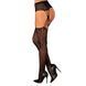 Еротичні колготки-бодістокінг Obsessive Garter stockings S821 S/M/L 106125 фото 2