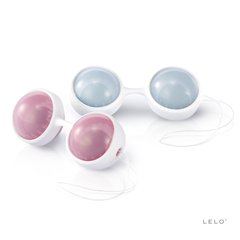 Набор вагинальных шариков LELO Beads, диаметр 3,5 см, изменяемая нагрузка, 2х28 и 2х37 г 106048 фото