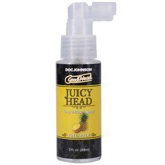 Зволожувальний спрей оральний Doc Johnson GoodHead &ndash; Juicy Head Dry Mouth Spray &ndash; Pineapple 59мл 104028 фото