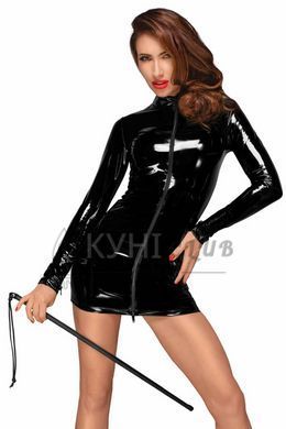 Сукня з мокрим ефектом Noir Handmade F187 PVC mini dress, XL 108058 фото