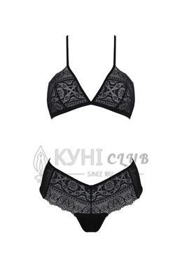 Комплект Passion KERRIA BIKINI black, L/XL, бралетт и трусики-бикини 108504 фото