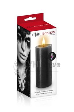 БДСМ-свічка низькотемпературна Fetish Tentation SM Low Temperature Candle Black 103826 фото