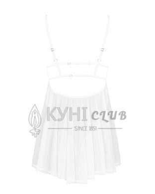 Пеньюар і трусики Obsessive Heavenlly babydoll & thong XS/S 106126 фото
