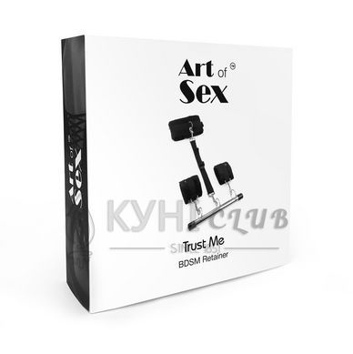 Фіксатор для рук та шиї Art of Sex - Trust me, колір чорний 105635 фото