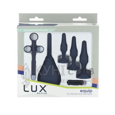 Набір анальних іграшок для новачків Lux Active – Equip – Silicone Anal Training Kit 103460 фото