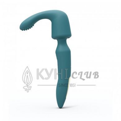 Вібромасажер з двома насадками Love To Love R-EVOLUTION TEAL ME, гнучка головка 100150 фото