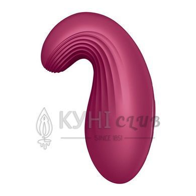 Вібратор Satisfyer Dipping Delight Berry, 2 мотори, гнучкий кінчик 105049 фото