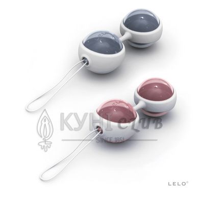 Набір вагінальних кульок LELO Beads, діаметр 3,5 см, змінне навантаження, 2х28 та 2х37 г 106048 фото