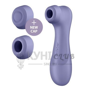 Вакуумний кліторальний стимулятор Satisfyer Pro 2 Generation 3 with Liquid Air Connect App Lilac 106271 фото