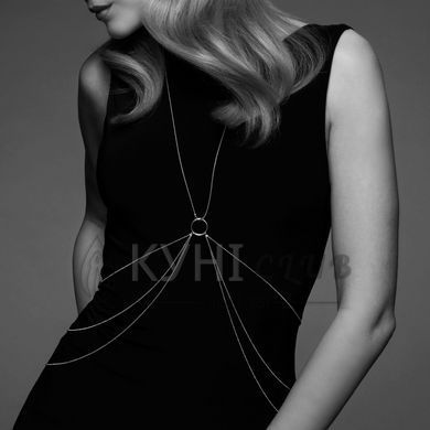 Ланцюжок для тіла Bijoux Indiscrets Magnifique 8 Body Chain &mdash; Silver 103865 фото