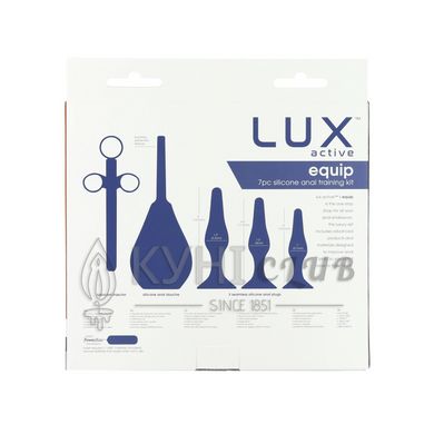 Набір анальних іграшок для новачків Lux Active – Equip – Silicone Anal Training Kit 103460 фото