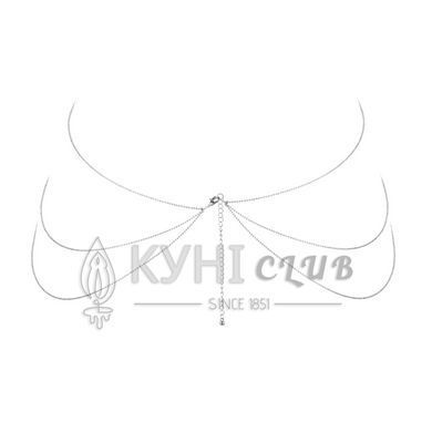 Ланцюжок для тіла Bijoux Indiscrets Magnifique 8 Body Chain &mdash; Silver 103865 фото