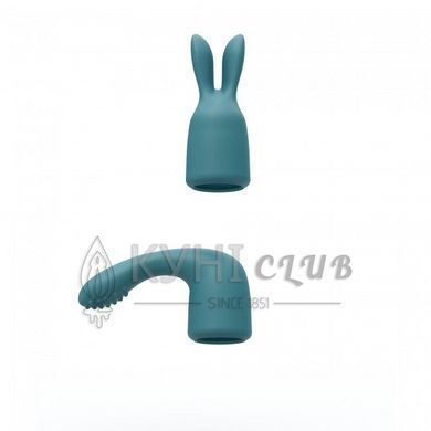 Вібромасажер з двома насадками Love To Love R-EVOLUTION TEAL ME, гнучка головка 100150 фото