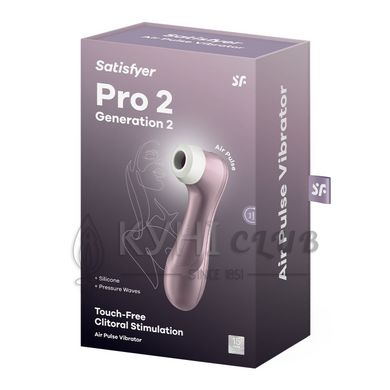 Вакуумный стимулятор Satisfyer Pro 2 violet 104707 фото