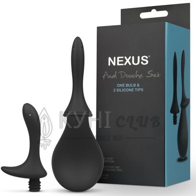 Nexus ANAL DOUCHE SET 250ml Douche with Two Silicone Nozzles 104616 фото