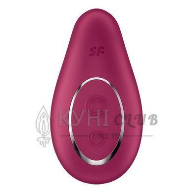 Вібратор Satisfyer Dipping Delight Berry, 2 мотори, гнучкий кінчик 105049 фото