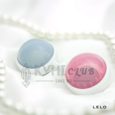 Набір вагінальних кульок LELO Beads, діаметр 3,5 см, змінне навантаження, 2х28 та 2х37 г 106048 фото