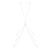 Ланцюжок для тіла Bijoux Indiscrets Magnifique 8 Body Chain &mdash; Silver 103865 фото