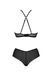 Комплект Passion KERRIA BIKINI black, L/XL, бралетт и трусики-бикини 108504 фото 4