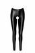 Легінси Noir Handmade F304 Taboo, M, black, під латекс, відкриті сідниці та промежина 108260 фото 4