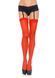 Сексуальні панчохи під підв&rsquo;язки Leg Avenue Sheer Stockings Red, one size 106026 фото 1