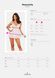 Пеньюар і трусики Obsessive Heavenlly babydoll & thong XS/S 106126 фото 5