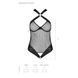 Сітчастий боді з халтером Passion Amanda Body L/XL, black 102901 фото 5