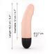 Вибратор Dorcel Real Vibration S Flesh 2.0, диам 3,7см, перезаряжаемый, для точки G 105375 фото 4