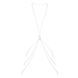 Ланцюжок для тіла Bijoux Indiscrets Magnifique 8 Body Chain &mdash; Silver 103865 фото 1
